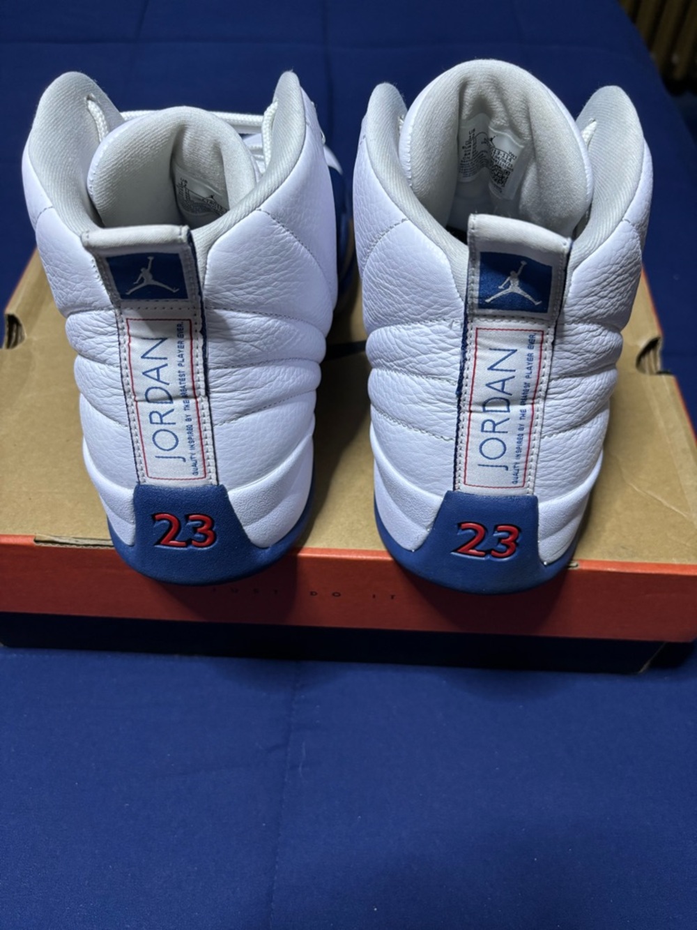 Jordan 12 Retro French Blue 2025 Size 12 - Picture 4 of 9